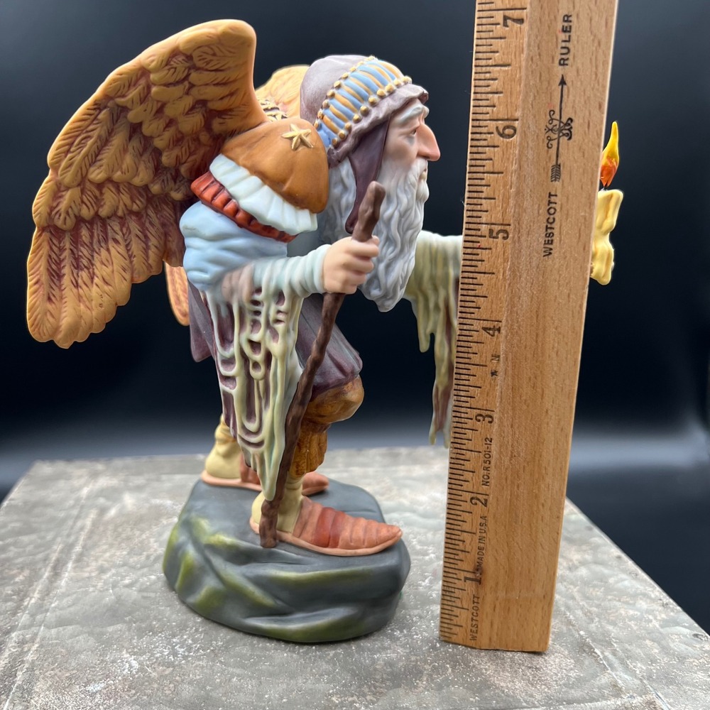 James C Christensen The Oldest Angel Greenwich Workshop Figurine 40/2500 - Picture 8 of 12